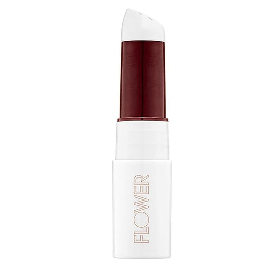 FLOWER BEAUTY By Drew Barrymore Petal Pout Lip Mask - Hydrating + Moisturizes Lips - Mango + Cocoa Butter - Lip Tint - Natural Color + Semi-Glossy Finish (Sangria)-Velvo Beauty