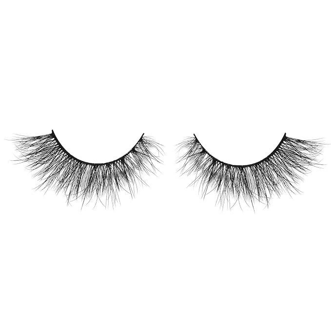 Fake Lashes Natural Wispy Lashes Airy Volume Faux Mink Lashes Fluffy Long False Eye Lashes Sets Pack 18MM Reusable Eyelashes A05-Velvo Beauty