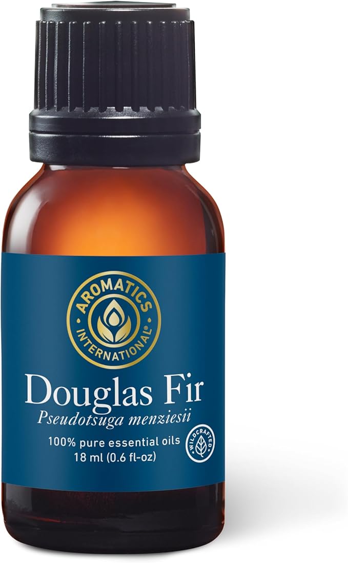 Aromatics International Premium Organic Douglas Fir Essential Oil 18ml | 100% Pure Essential Oil for Diffusion, Aromatherapy & Wellness Use-Velvo Beauty