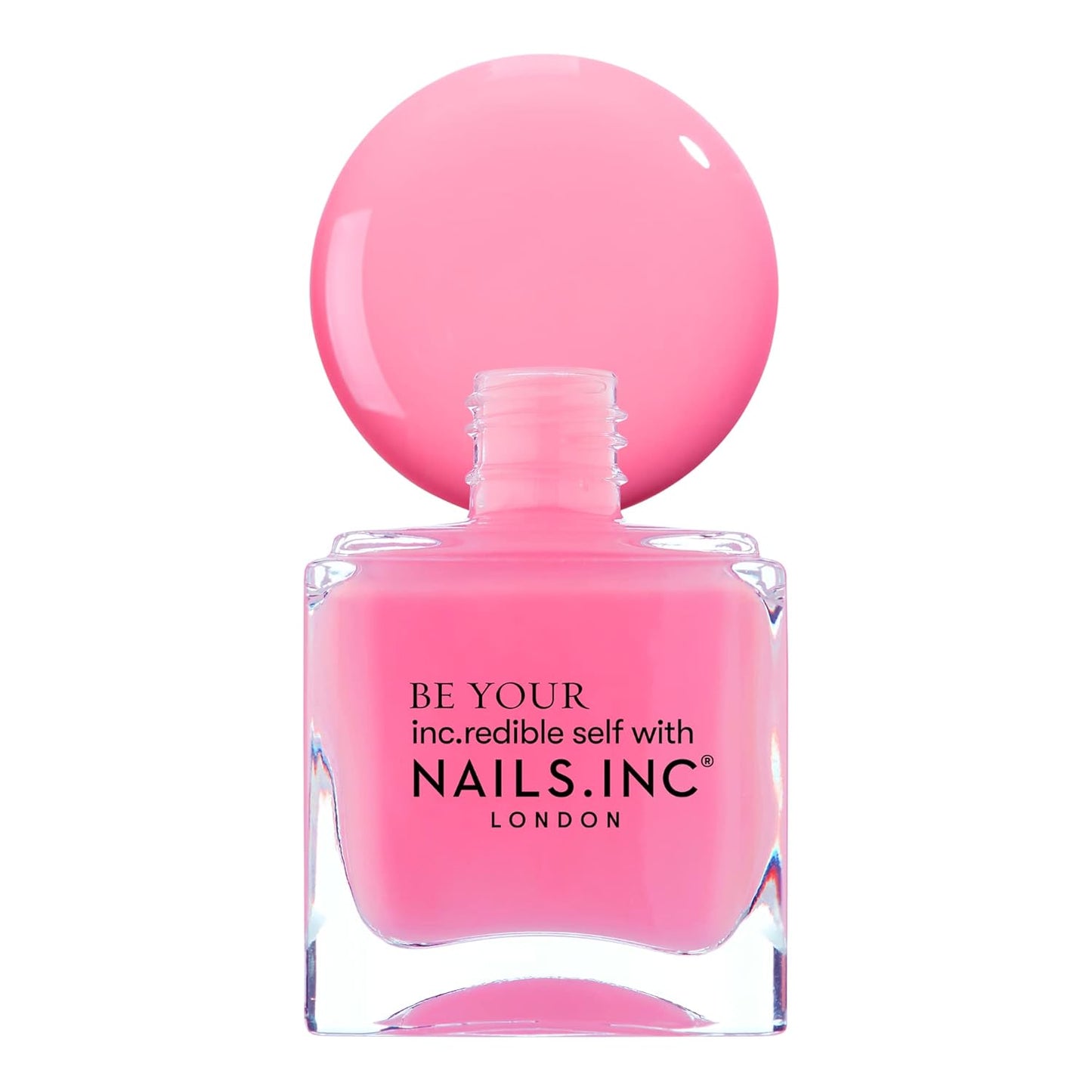 Nails Inc Neon Lite Nail Polish Quad, Neon Glow Enhancing Shades, Fast Drying, Long Lasting, Chip Resistant, Air Dry Manicure,Vegan, Cruelty Free, 4 Piece Set-Velvo Beauty