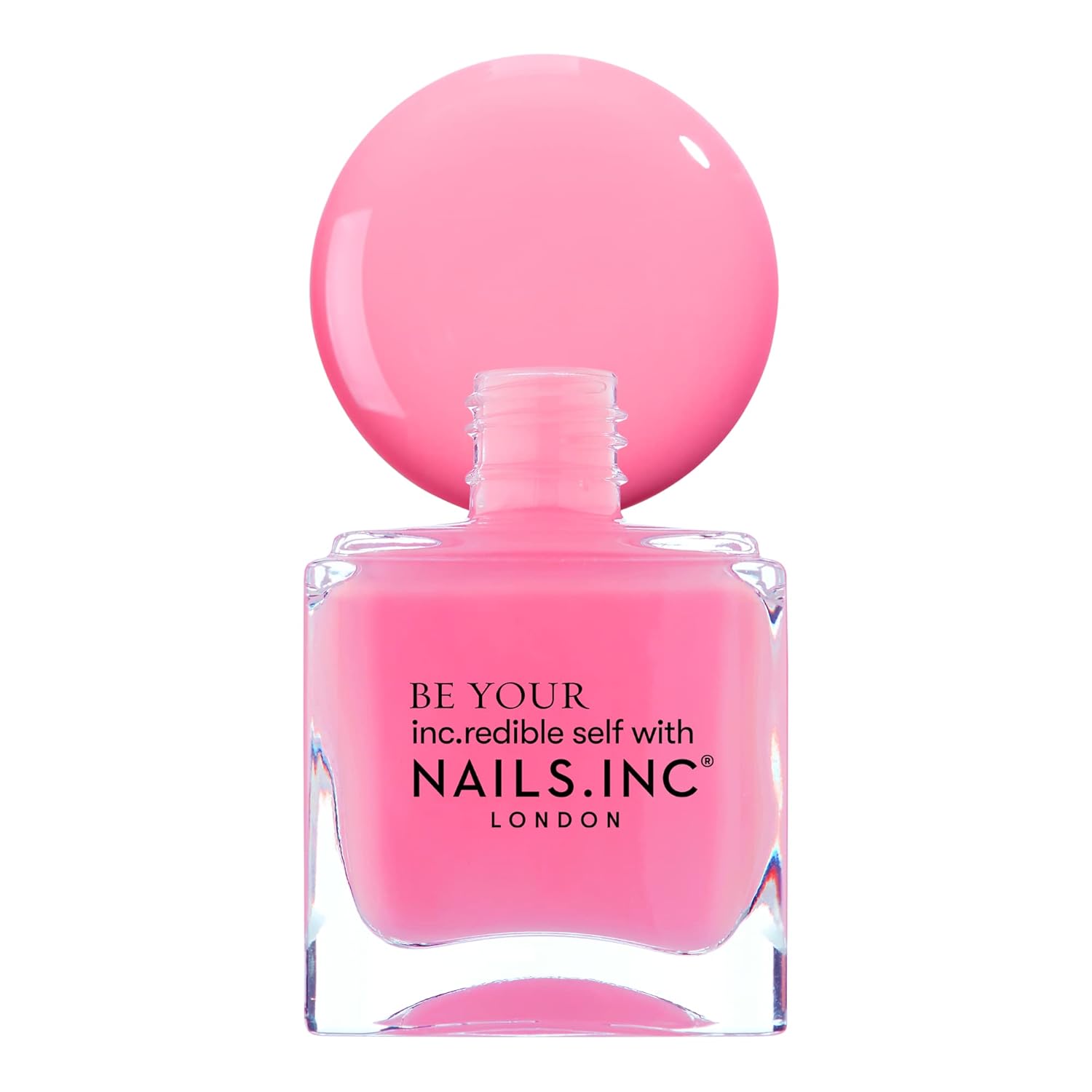 Nails Inc Neon Lite Nail Polish Quad, Neon Glow Enhancing Shades, Fast Drying, Long Lasting, Chip Resistant, Air Dry Manicure,Vegan, Cruelty Free, 4 Piece Set-Velvo Beauty