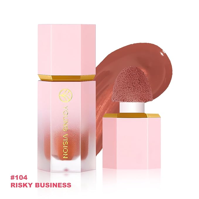 YOUNG VISION Liquid Cream Blush (risky businese)-Velvo Beauty