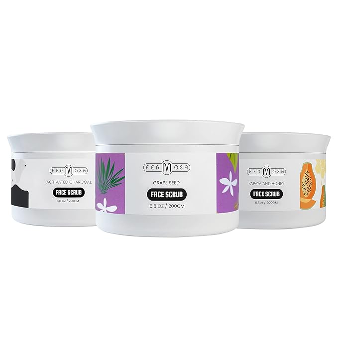 Fermosa Exfoliant Facial Scrub Set-Velvo Beauty