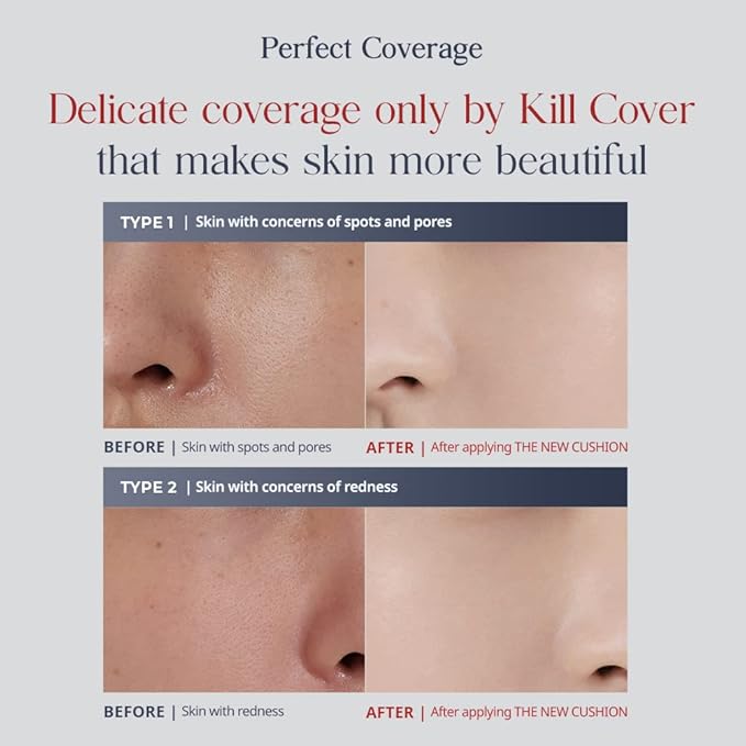 CLIO Kill Cover The New Founwear Cushion (Mini, 5g, 2 LINGERIE)-Velvo Beauty