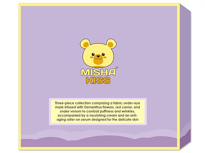 Lifting, Moisturizing and Hydrating, Anti-Aging, Anti-Wrinkle Skin Care Variety Set of 3 for Puffy Eyes, Dark Circles, Eye Bags, Fine Lines | Under Eye Patches 30 Piece | Serum | Cream.-Velvo Beauty