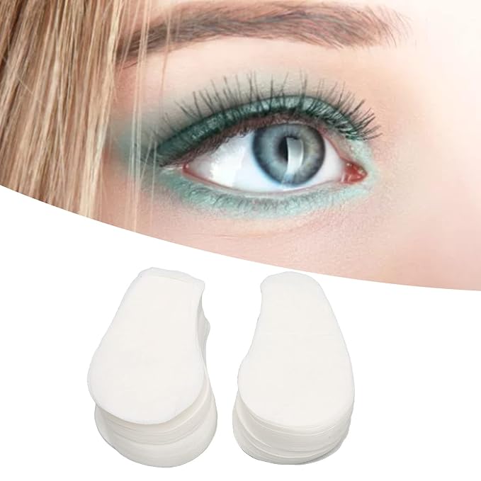 400pcs Disposable Eye Mask Paper, Moisturizing Pure Cotton DIY Sheet for Under Eye Dark Circles, Irritating DIY Eye Supplies-Velvo Beauty