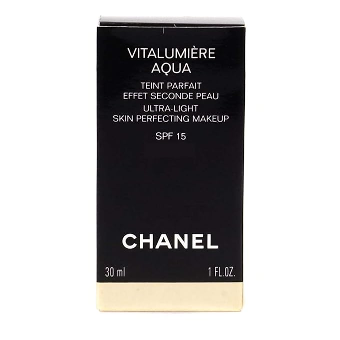 Chanel Vitalumiere Aqua Ultra Light Skin Perfecting Makeup SPF 15-30 ml, No.40 Beige-Velvo Beauty