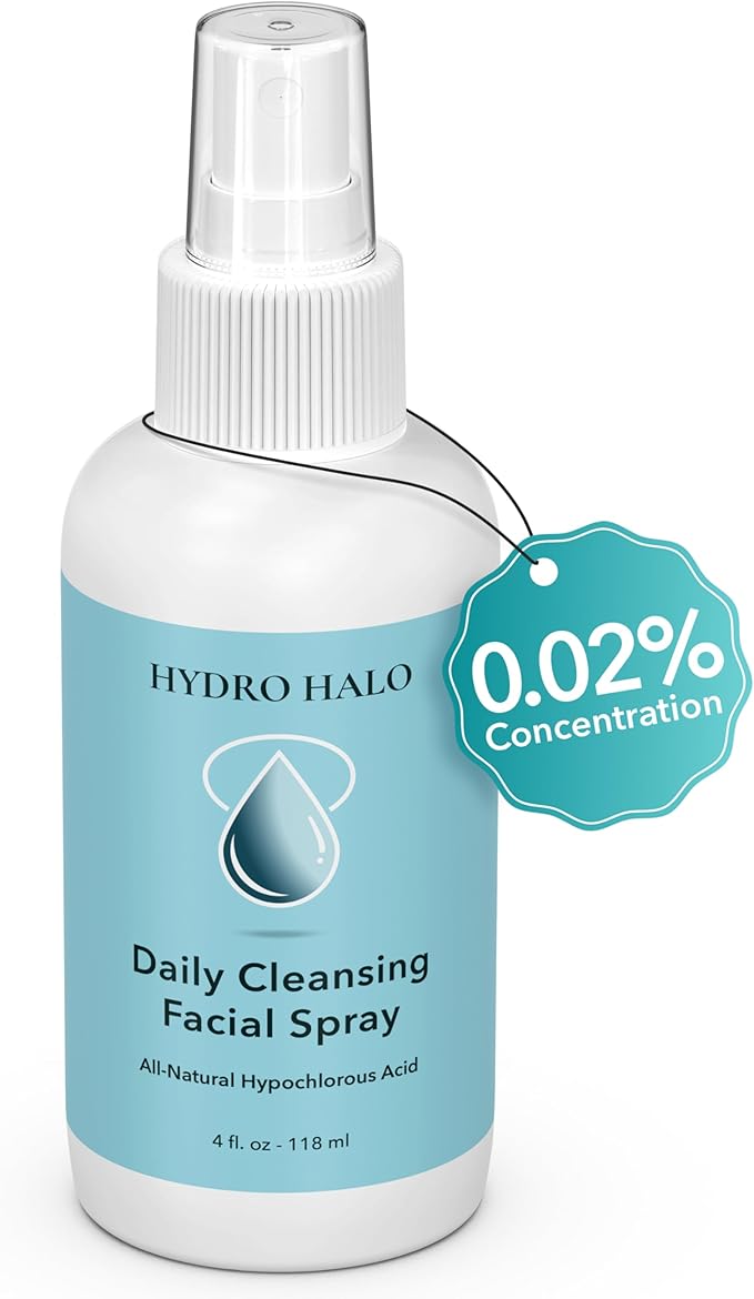 Hypochlorous Acid Spray for Face 4oz – Pure Hypochlorous Acid Spray Cleaner, Daily Cleansing Facial, pH Balanced, Plant Based, No Alcohol, USA Made-Velvo Beauty