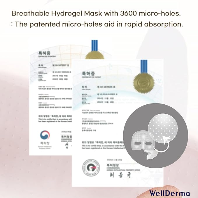 WELLDERMA Premium Retinol Collagen Restore Fitting Mask 4EA - Korean Collagen Face Mask for all around care, Wrinkles, Elasticity, Brightening, Deep Hydration, Face mask Skin Care-Velvo Beauty