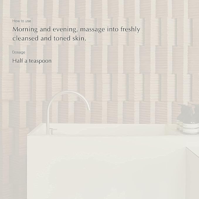 Aesop Camellia Nut Facial Hydrating Cream | Daily Moisturizer For Dry And Sensitive Skin | Provides Immediate Relief From Dryness | Blend Of Nut And Plant Extracts | 2.1 oz / 60mL-Velvo Beauty