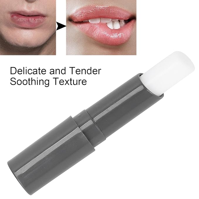 Sonew Lip Balm, Caring Lip Balm for 24h Care, Soft Fade Lip Lines Soothe Dry Chapped Lip Moisturiser-Velvo Beauty