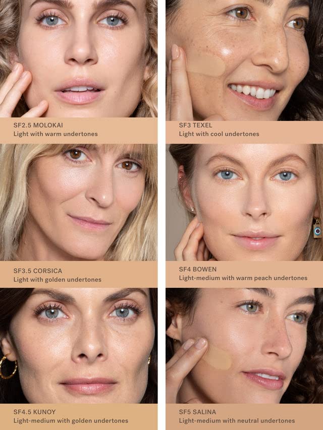 ILIA - True Skin Serum Foundation | Non-comedogenic, Cruelty-Free, Vegan, Weightless Feel, Buildable Coverage, Safe For Sensitive Skin (Texel SF3)-Velvo Beauty