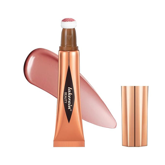 Liquid Blush Stick, Beauty Stick, Cream Blush, Liquid Blush For Cheeks, Beauty Blush Stick With Cushion Applicator, Multifunctional Makeup Beauty Stick (01#)-Velvo Beauty