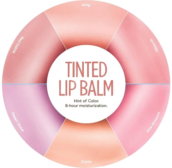 Burt's Bees 100% Natural Tinted Lip Balm, Sweet Violet with Shea Butter & Botanical Waxes - 1 Tube-Velvo Beauty