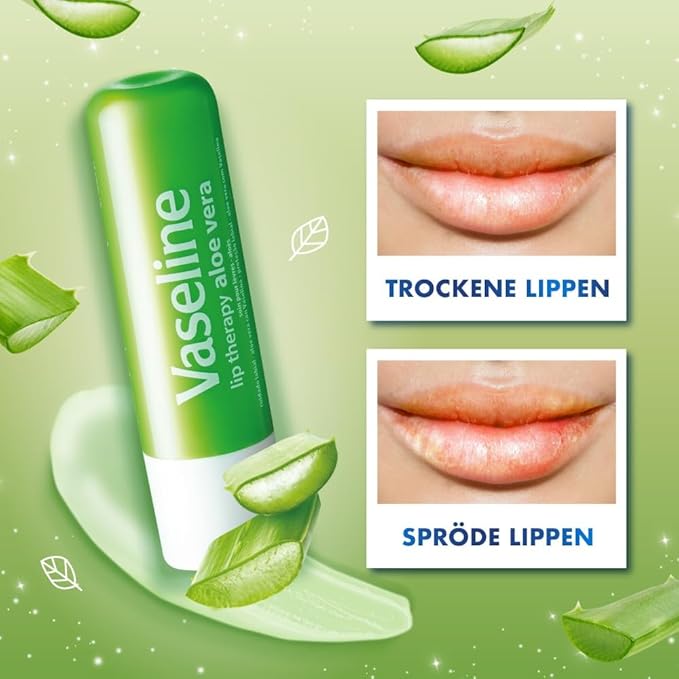 Vaseline Aloe Fresh Lip Therapy Stick- .16 oz-Velvo Beauty