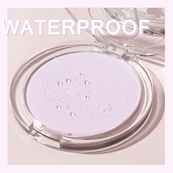 Face Oil Control Pressed Setting Powder-Clarifying Finishing Powder,Waterproof Long Lasting Translucent Powder Setting Powder Makeup,Blurs Fine Lines&Imperfections,Suitable for All-Day Use-Velvo Beauty