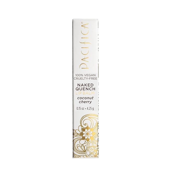 Pacifica Naked Quench Lip Balm (Coconut Cherry)-Velvo Beauty