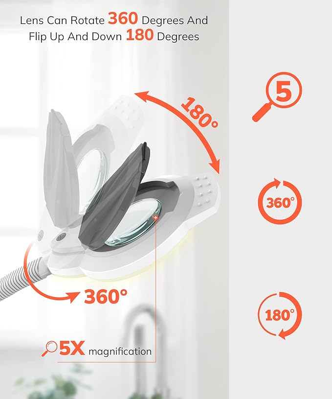 TASALON Professional 2 in 1 Facial Steamer With 5X Magnifying Foldable Arm, Ozone Mist Steamer for Face, Salon Spa Beauty Skin Care Equipment-Velvo Beauty