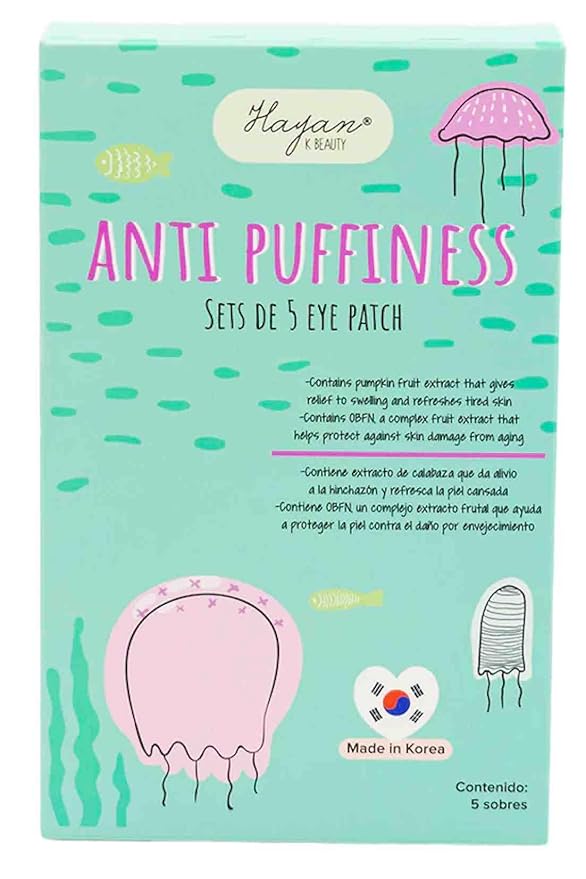 Under Eye Patches Treatments, Help Reduce Swelling, and Puffiness 5 Count-Velvo Beauty