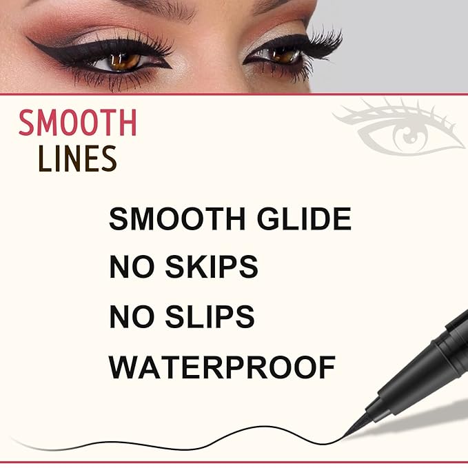 LAVONE Eyebrow Pencil Makeup Kit, with Waterproof 2-IN-1 Microblading Eyebrow Pen, Eyebrow Pomade, Eyeliner and Dual-ended Eyebrow Brush, Brow Pencil Kit for Natural Eyebrows - Chocolate-Velvo Beauty