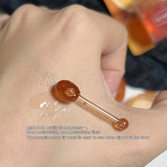 2PCS Bee Lip Balm Honey Pot,Honey Jam Lip Mask,Lip Exfoliating Bee Balm,Lip Exfoliating Bee Balm,Jelly Honey Pot Lip Mask,Hydrating & Prevention Dry and Cracked Lip Scrubs Exfoliator-Velvo Beauty