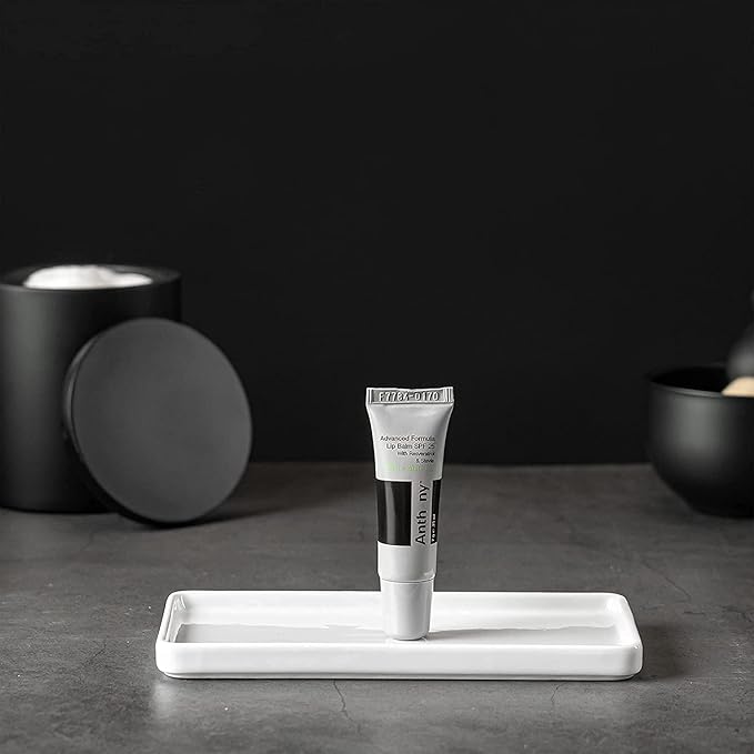 Anthony 25 SPF Lip Balm with Sunscreen for Lips – Contains Green Tea Extract, Shea Butter & Vitamin E – Moisturizing Repair Care Treatment for Chapped & Dry Lips 4-Pack-Velvo Beauty