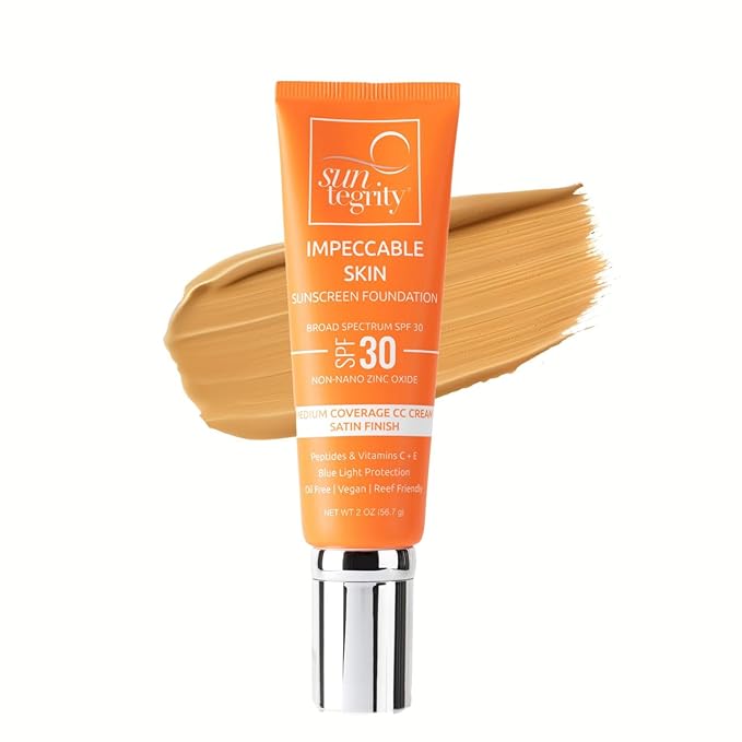 Suntegrity Impeccable Skin - Tinted Sunscreen, Broad Spectrum SPF 30 (Sand) - 2 oz-Velvo Beauty