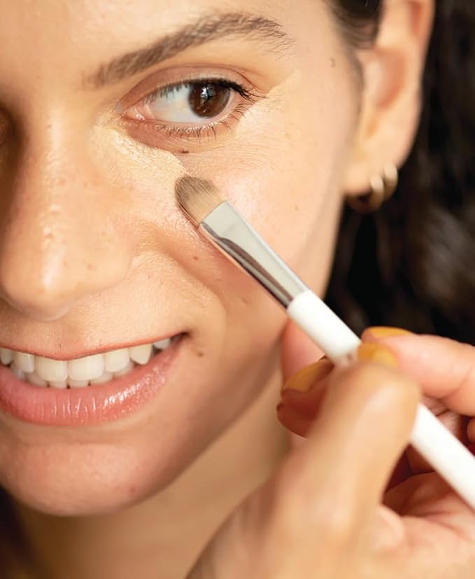 Ere Perez - Natural Lychee Crème Corrector | Vegan, Cruelty-Free, Clean Beauty (Dos – Honey Beige, 0.33 oz | 10 ml)-Velvo Beauty