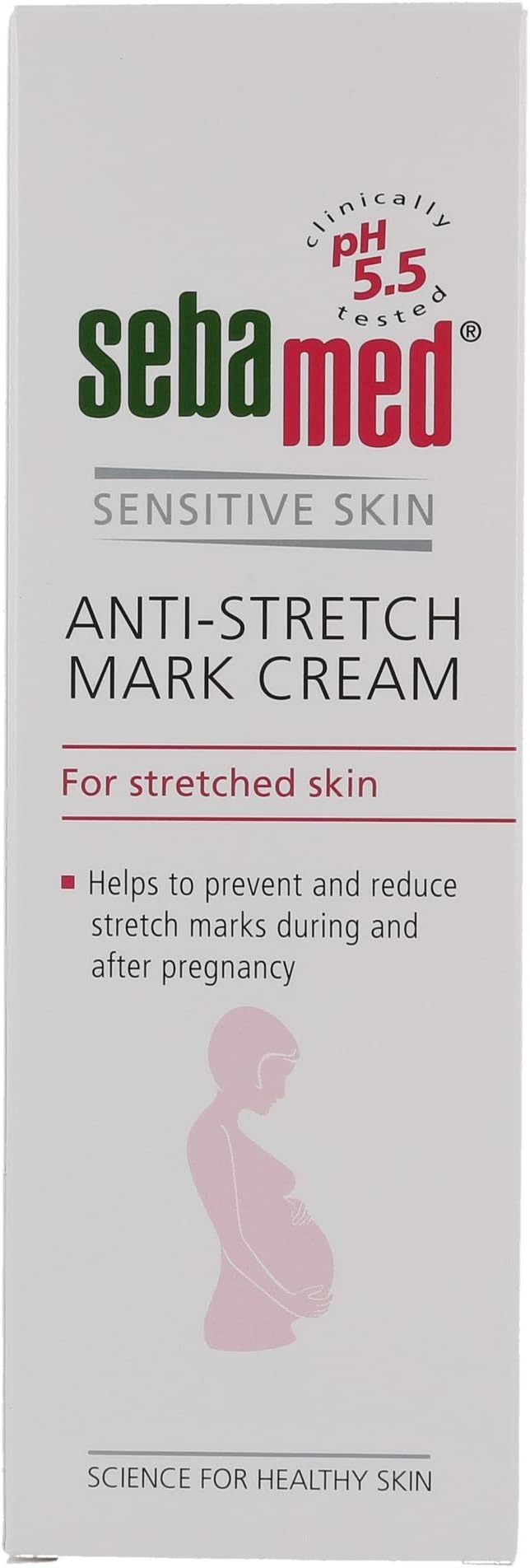 Sebamed Anti-Stretch Mark Cream Stretch Mark Cream - for Pregnancy Stretch Mark & Prevention Oil - Stretch Mark Removal Cream for Pregnant Women, Mothers - Safe for All Ages & Skin Types-Velvo Beauty