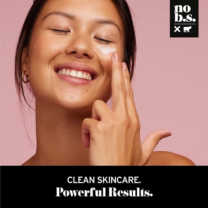 No B.S. (No Bad Stuff) Skincare Minis Kit, Vitamin C & E Serum with Hyaluronic Acid, Retinol Night Cream, Caffeine Eye Cream & Invisible, Waterproof Acne Patches, 4 Product Trial Size-Velvo Beauty