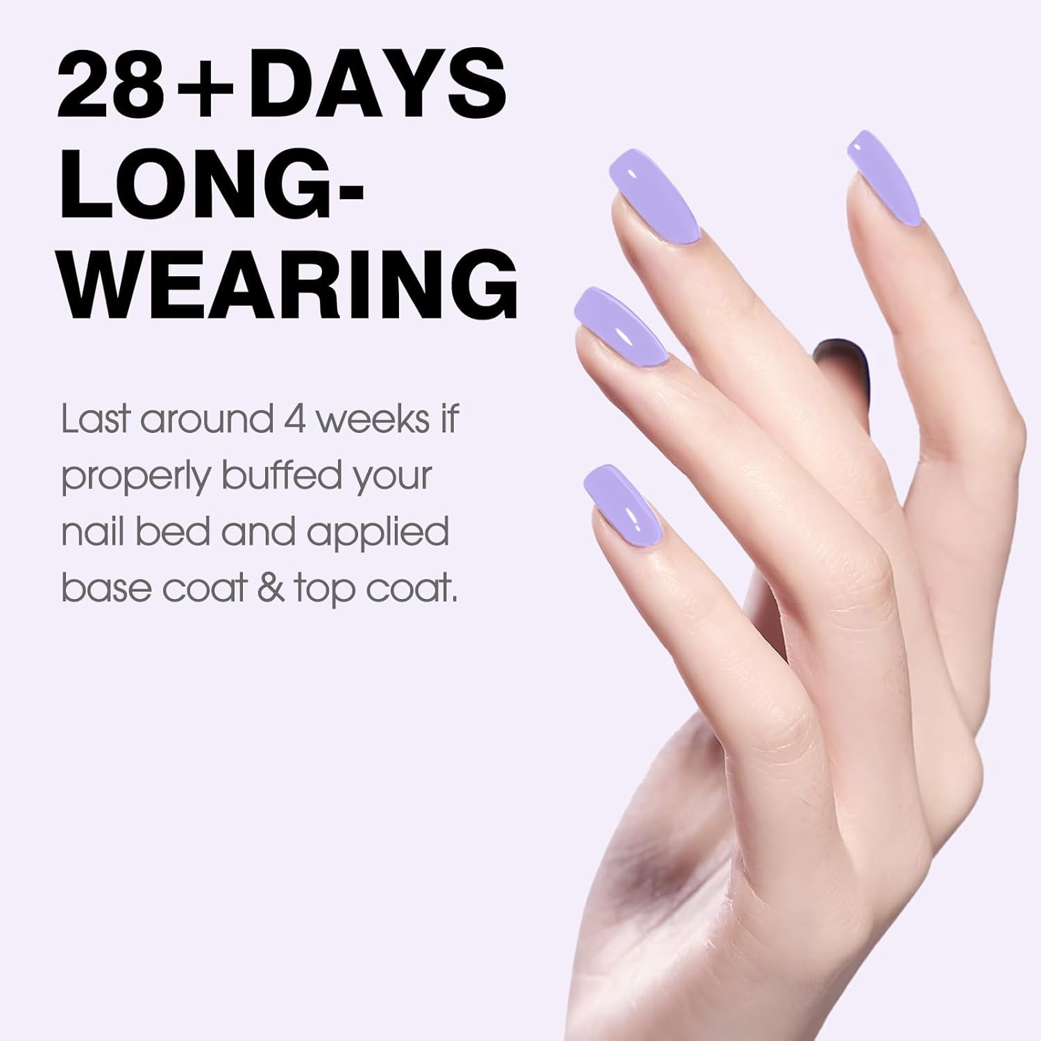 CANNI Purple Gel Polish, 1Pcs Gel Polish Purple Color Pale Violet Nail Polish Gel High Gloss Soak Off U V Gel Nail French Nail Manicure Salon DIY-Velvo Beauty