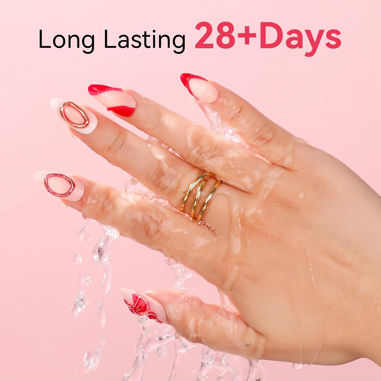 Makartt 3D Gel Nail Art: 3D Sculpting Gel for Nail Art Design 15ml 3 in 1 No Wipe Gel Polish for Drawing Carving Nails Gel, Molding Embossed Gels for Nail Decoration DIY Manicure - Glistening Cheer-Velvo Beauty