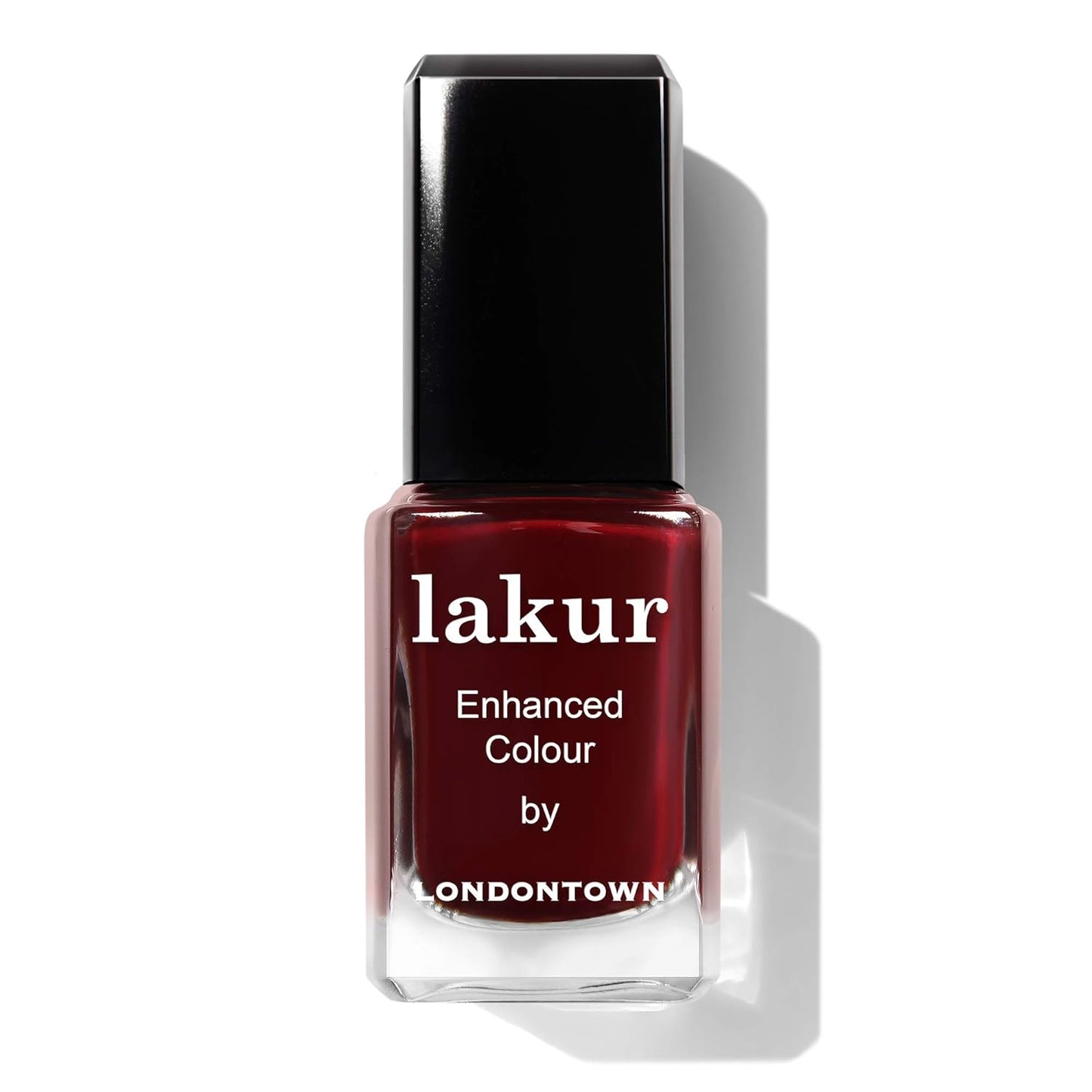 LONDONTOWN Lakur Nail Polish Lady Luck Dark Red-Velvo Beauty