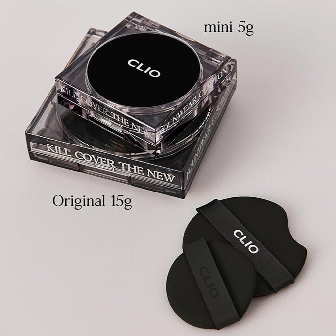 CLIO Kill Cover The New Founwear Cushion (Mini, 5g, 2 LINGERIE)-Velvo Beauty