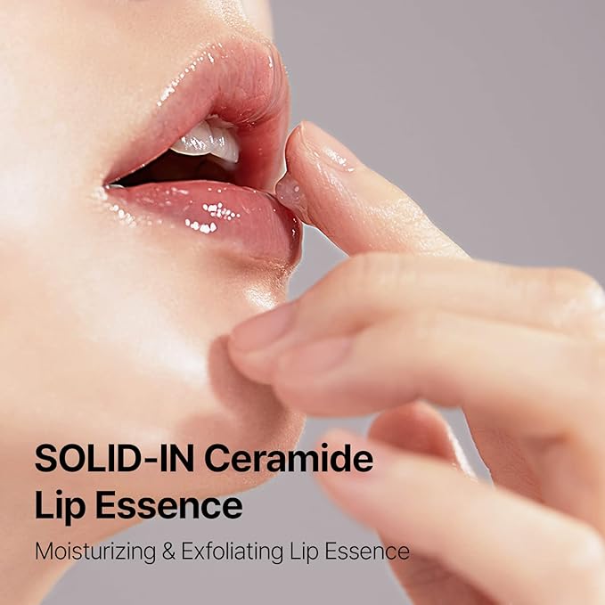 Torriden Ceramide Lip Essence with Organic Jojoba Oil for Glowy, Dewy, Plumped Lips - 0.37 Oz Korean Skin Care-Velvo Beauty