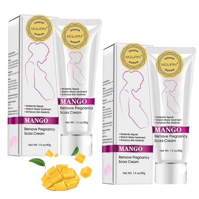 RtopR Mango Stretch Marks and Scar Cream -Stretch Marks and Scar Removal Cream for Pregnancy - Best Body Moisturizer-80g-Velvo Beauty
