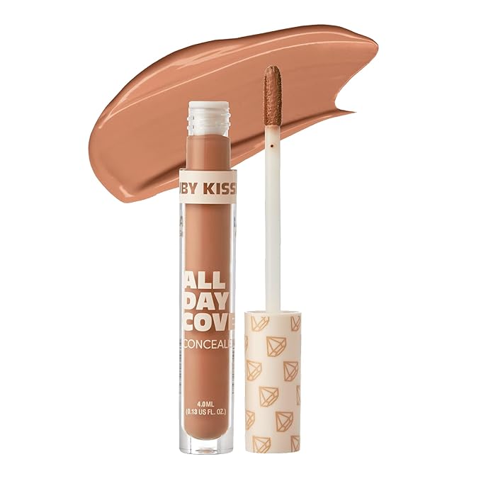 Ruby Kisses All Day Concealer Lightweight Full Coverage Multi-Use Concealer 0.13 Fl Oz (Fawn)-Velvo Beauty