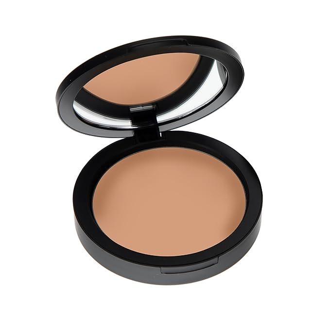 Mineral Dual Powder in Craving (Medium/Dark) | 4-in-1 Pressed Mineral Foundation with SPF 15 for Flawless Glow & Soft Looking Skin | Oil Free, Talc Free, Gluten Free | 0.45 Oz | by Mommy Makeup-Velvo Beauty