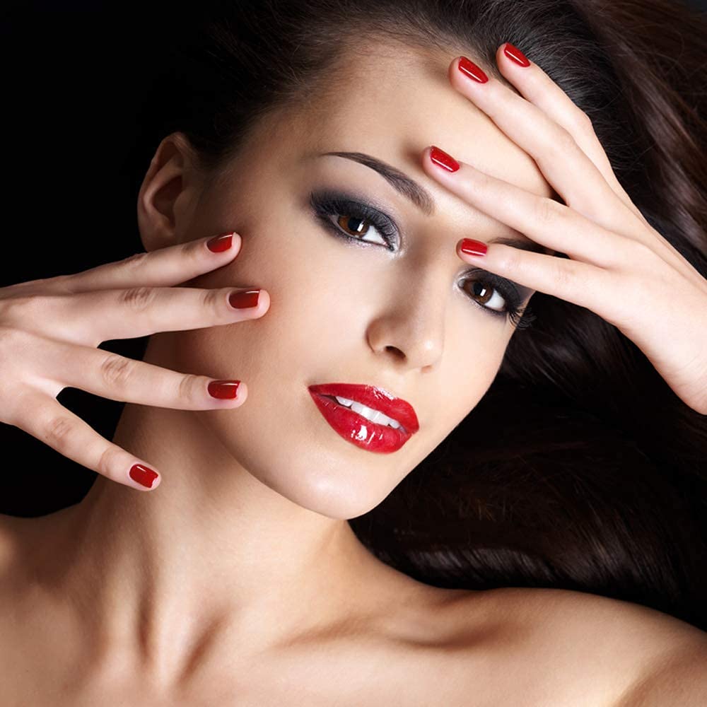 Karma Organic Natural Non toxic Nail polish - Vegan and Cruelty Free Nail Paint for Nail Art - Fast Drying Nail Polish for Women - Long Lasting Nail Polish (Texas Red)-Velvo Beauty