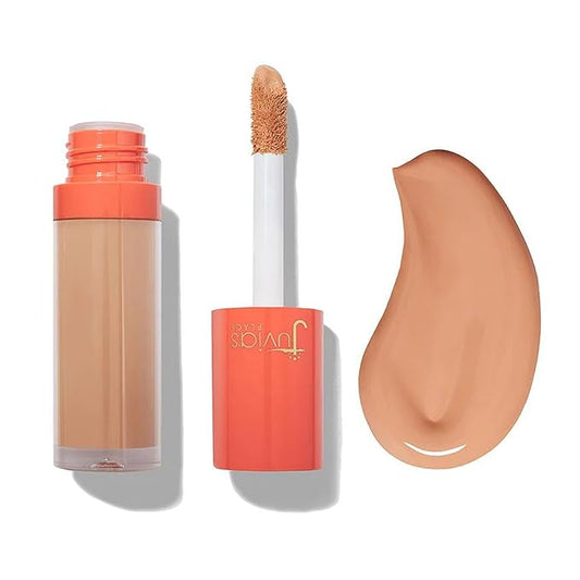 Juvia's Place I Am Magic Liquid Concealer - J17 Medium-tan w/Warm Undertone/0.34 fl oz, Full Coverage Concealer, Makeup Concealer, Hydrating Concealer, Waterproof Concealer, Long Wear Concealer-Velvo Beauty