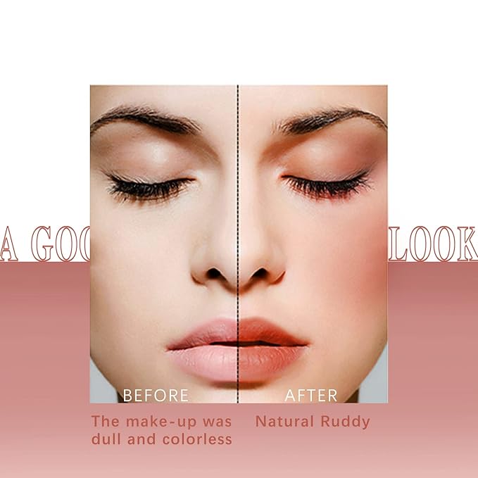 Cream Blush Stick for Cheeks Makeup,Waterproof Blush Face Stick Multi-Use Lip and Cheek Tint,Matte Finish Lightweight Easy to Blend Natural Cream Blusher Makeup for All Skin Tones-Coral Red-Velvo Beauty