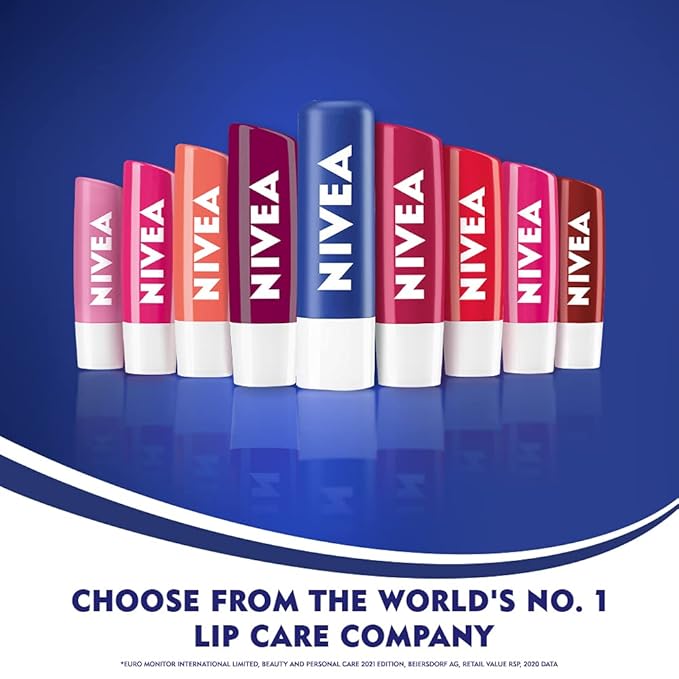 Nivea Lip Care Fruity Shine Cherry, 4.8gm-Velvo Beauty