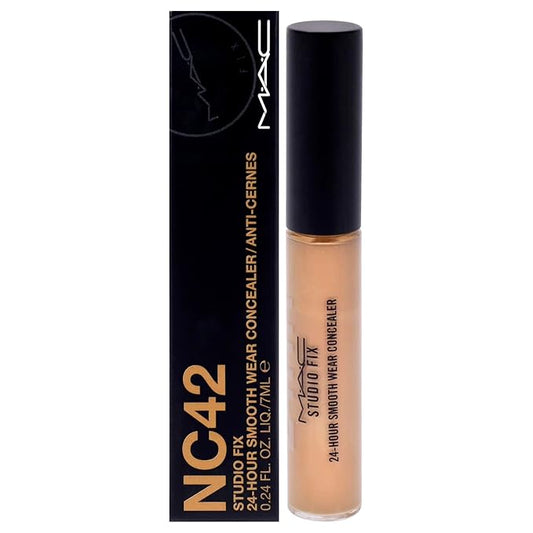 Studio Fix 24 Hour Smooth Wear Concealer - NC42 by MAC for Women - 0.24 oz Concealer-Velvo Beauty