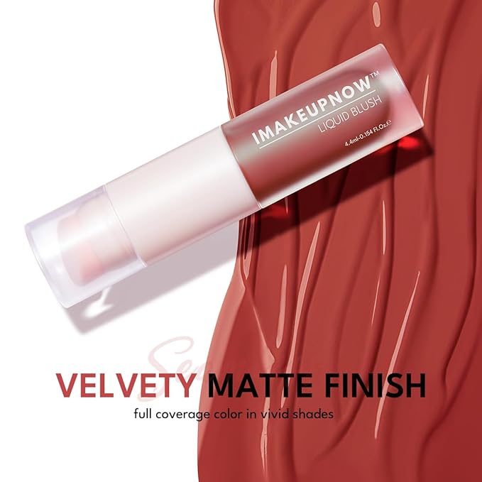 Liquid Cream Blush Stick Makeup for Cheeks | Build-in Brush - Application & Blending in One #L003-Velvo Beauty