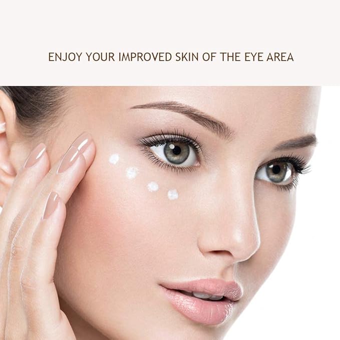 Eye Electro Vibro Purifying Cream Caviar Nettoyante Anti-Aging Removes Dark Circles Sodium Hyaluronate-Velvo Beauty