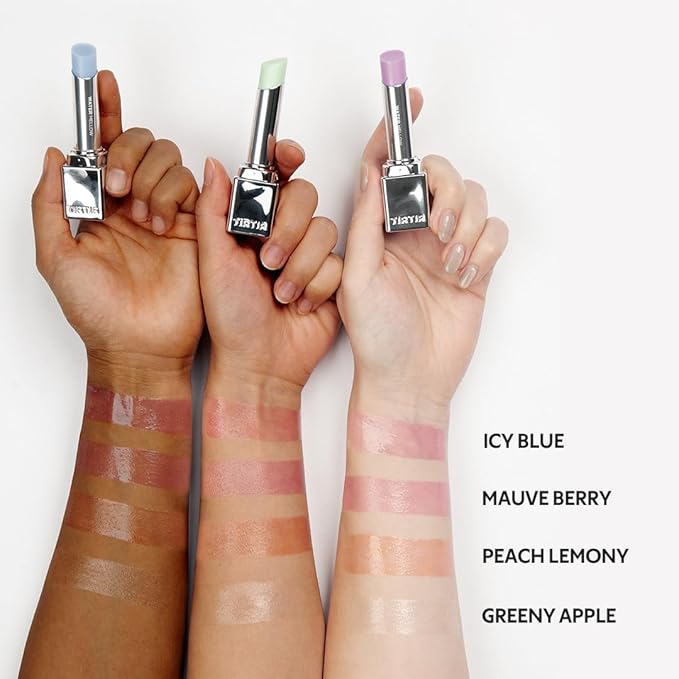 TIRTIR Water Mellow Lip Balm, 02 Mauve Berry, 0.11 Fl Oz – pH Color Changing Organic Korean Lip Care, Lightweight Deep Hydration Lip Moisturizer for Women Men, Paraben Free-Velvo Beauty