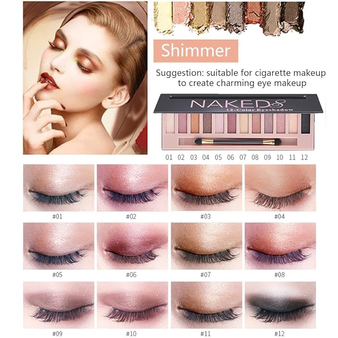 Makeup Kit for Women Full Kit,All in One Makeup Kit,Includes 12 Colors Eyeshadow Palette And multiple cosmetics,Makeup Gift Set for Women &Girls(YYP-NEW)-Velvo Beauty