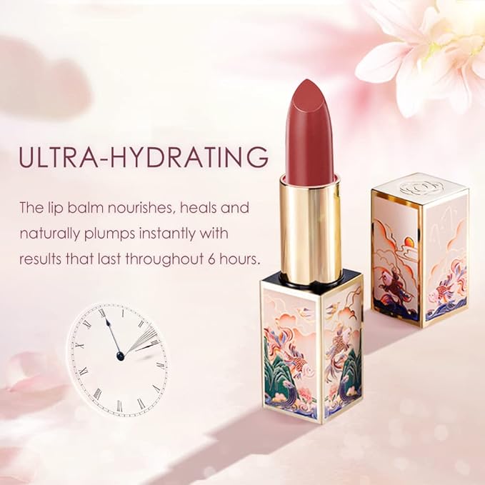 CATKIN Lip Balm Color Tinted Changing Lipstick Ultra Hydrating Lip Moistrurizer Chapstick with Vitamin E Nourishing For Cracked & Dry Lips 0.12 oz C05 DUSTY ROSE-Velvo Beauty