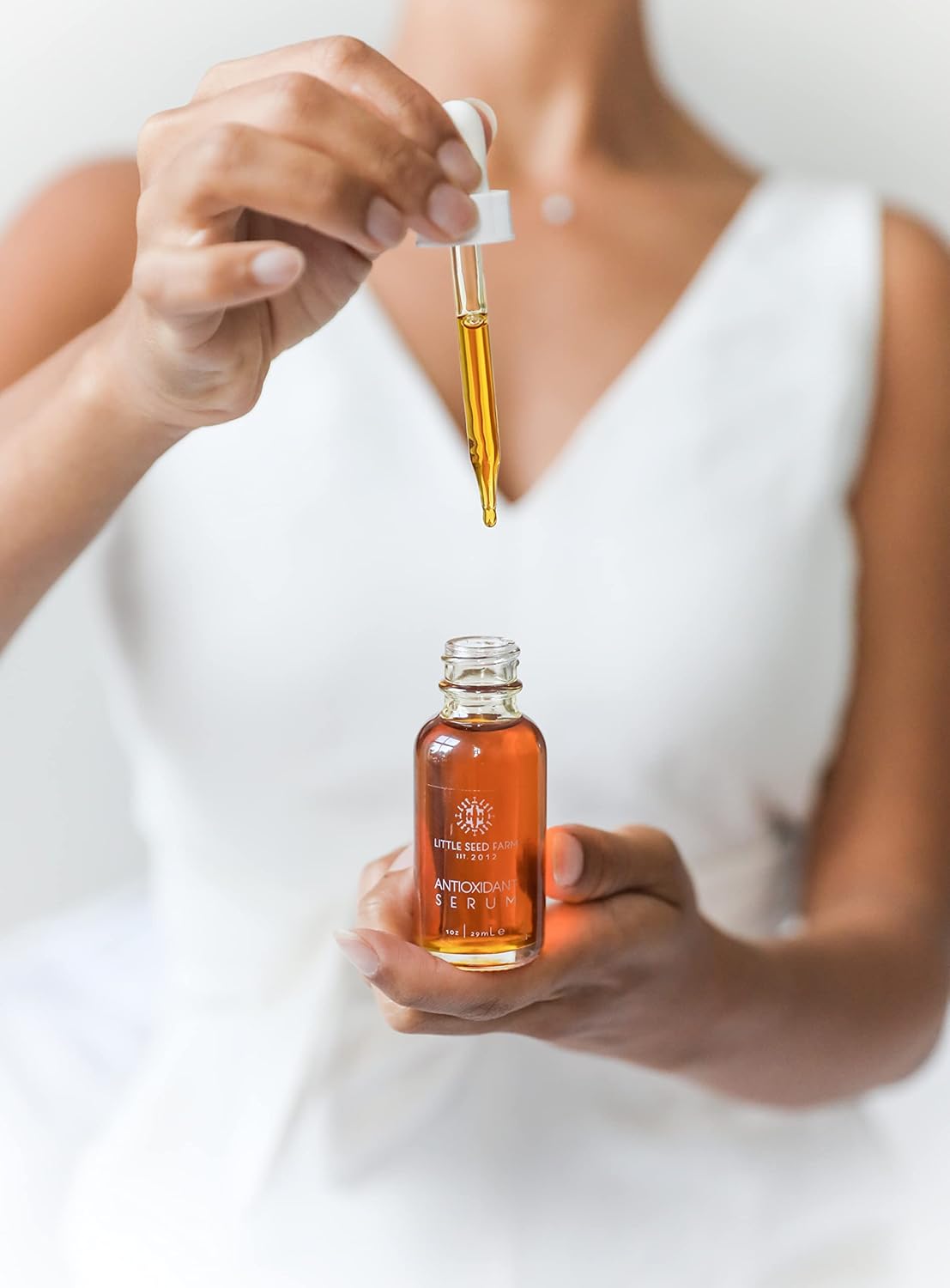 Little Seed Farm - Antioxidant Serum - Antioxidant Facial Serum for Dry & Aging Skin – Nourishing & Revitalizing Face Serum, Net Wt. 1 fl oz-Velvo Beauty