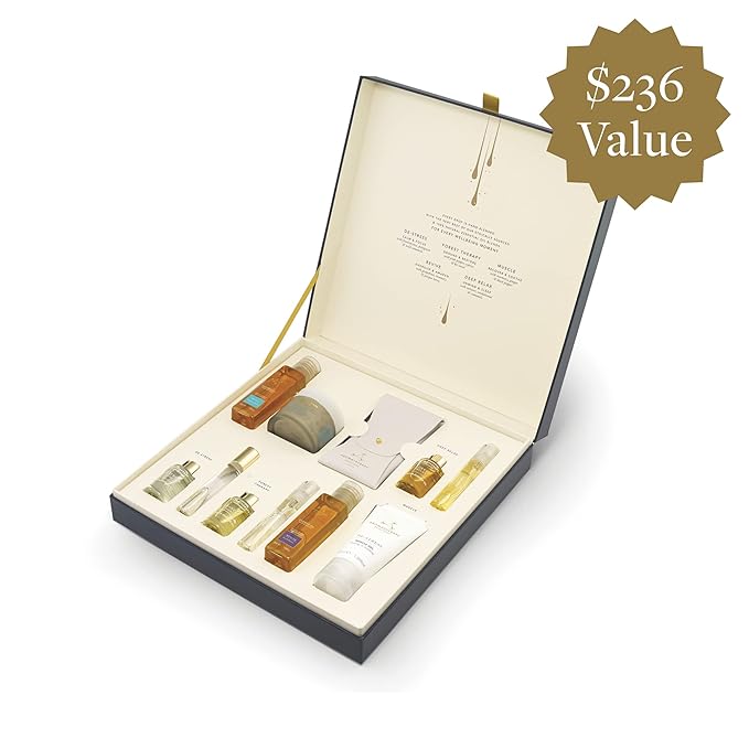 Aromatherapy Associates Our Favorite Moments. Luxurious Gift Collection of Bath and Shower Oils, Mists, Roller Balls and Body Oil. Made with Premium Essential Oils for Relaxation (1 count)-Velvo Beauty